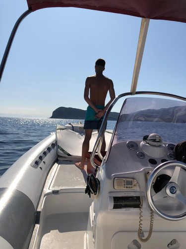 Gommone con motore usato bat - motore,